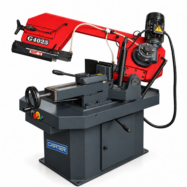 G4025 manual bandsaw front view
